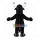 Black Power Bull Mascot Costume Black Power Bull Mascot Costume