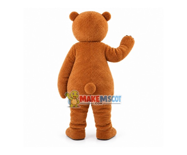 Stitched Violent Bear Mascot Plush Costume Stitched Violent Bear Mascot Plush Costume