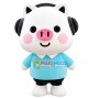 Short Headphone Pig Mascot Costume