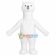 Funny Squinting Alpaca Mascot Costume Funny Squinting Alpaca Mascot Costume