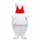 Large White Bowling Bottle Mascot Costume Large White Bowling Bottle Mascot Costume