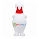 Large White Bowling Bottle Mascot Costume Large White Bowling Bottle Mascot Costume