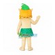 Elf In The Leaf Skirt Mascot Costume Elf In The Leaf Skirt Mascot Costume
