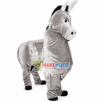 Domesticated Sturdy Steed Mascot Costume Domesticated Sturdy Steed Mascot Costume