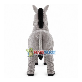 Domesticated Sturdy Steed Mascot Costume Domesticated Sturdy Steed Mascot Costume