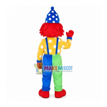 Funny Clown Mascot Costume For Amusement Park Funny Clown Mascot Costume For Amusement Park