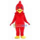 Lively Red Bird Mascot Adult Costume Lively Red Bird Mascot Adult Costume
