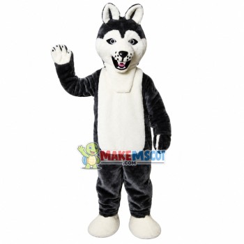 Bad Black Wolf Mascot Costume For Adult Bad Black Wolf Mascot Costume For Adult