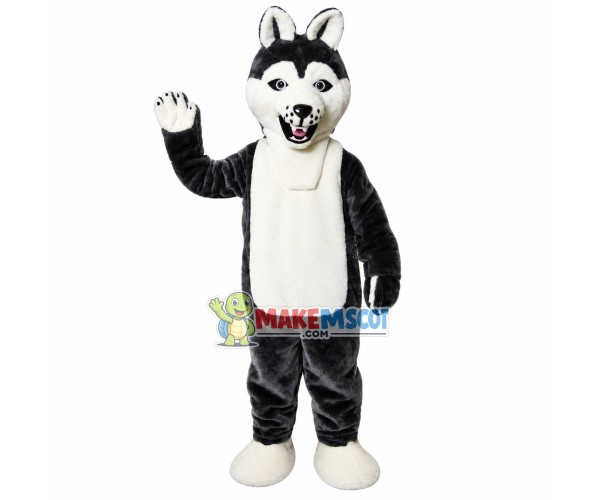 Bad Black Wolf Mascot Costume For Adult Bad Black Wolf Mascot Costume For Adult