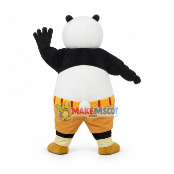 Kung Fu Panda Po Mascot Costume Kung Fu Panda Po Mascot Costume