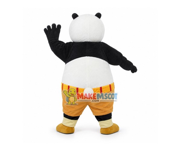 Kung Fu Panda Po Mascot Costume Kung Fu Panda Po Mascot Costume
