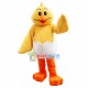 Strong Eggshell Chicken Mascot Costume Strong Eggshell Chicken Mascot Costume