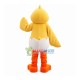Strong Eggshell Chicken Mascot Costume Strong Eggshell Chicken Mascot Costume