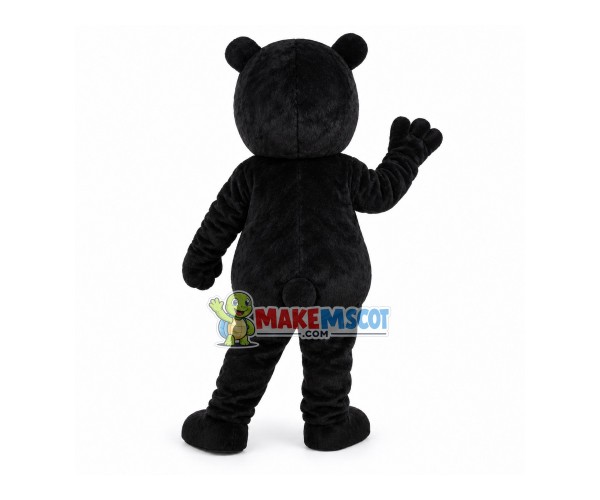 Roguish Black Bear Mascot Costume Roguish Black Bear Mascot Costume
