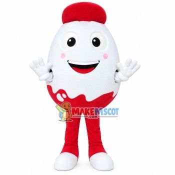 Chocolate Kinder Egg Mascot Costume Chocolate Kinder Egg Mascot Costume