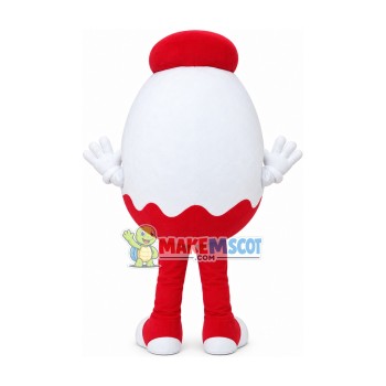 Chocolate Kinder Egg Mascot Costume Chocolate Kinder Egg Mascot Costume