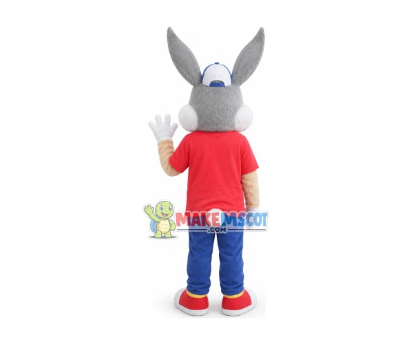 Bugs Bunny In Sports Suit Mascot Costume Bugs Bunny In Sports Suit Mascot Costume
