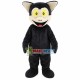 Strange Look Black Pig Mascot Costume