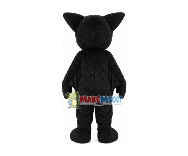 Strange Look Black Pig Mascot Costume