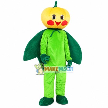 Halloween Pumpkin Fairy Mascot Costume Halloween Pumpkin Fairy Mascot Costume