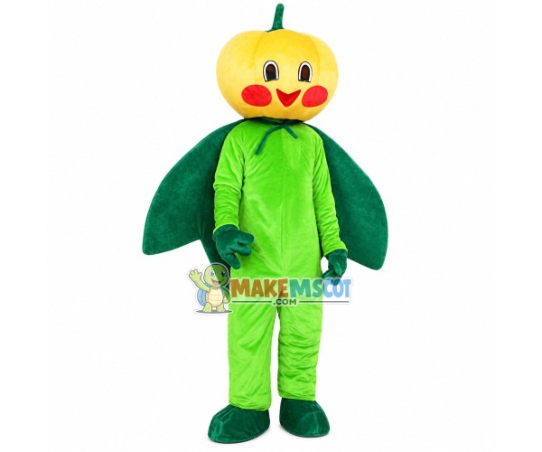Halloween Pumpkin Fairy Mascot Costume
