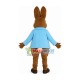 Easter Bunny In The Coat Mascot Costume Easter Bunny In The Coat Mascot Costume