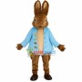 Easter Bunny In The Coat Mascot Costume