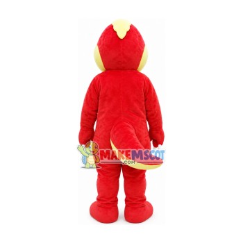 Angry Red Tyrannosaurus Mascot Costume Angry Red Tyrannosaurus Mascot Costume