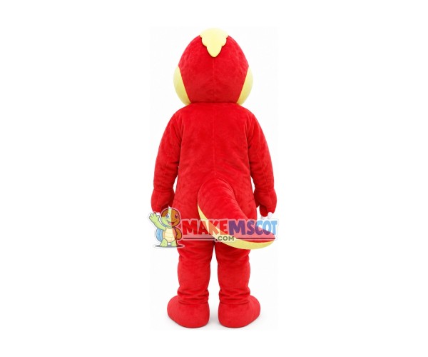 Angry Red Tyrannosaurus Mascot Costume Angry Red Tyrannosaurus Mascot Costume