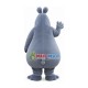 Kind Greeting Huge Hippo Mascot Costume Kind Greeting Huge Hippo Mascot Costume