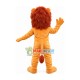 Tame Lion With Muscle Mascot Costume Tame Lion With Muscle Mascot Costume