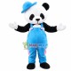 Adorable Panda Brother Mascot Costume Adorable Panda Brother Mascot Costume