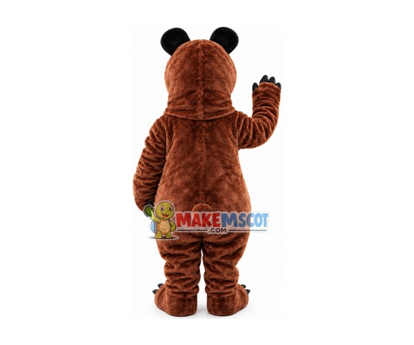 Smiley Misha Bear Mascot Costume