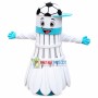 Badminton With Cap Mascot Costume