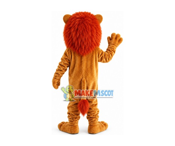 Roaring Hunting Lion Mascot Costume Roaring Hunting Lion Mascot Costume