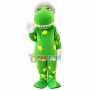 Gentle Green Dinosaur Mascot Costume