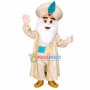 Arabian King With White Beard Mascot Costume