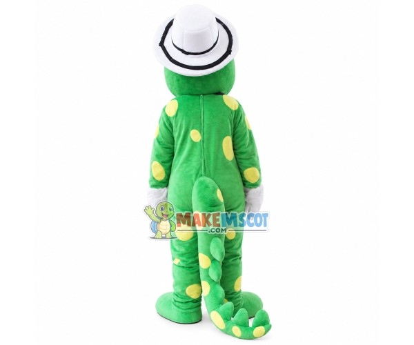 Gentle Green Dinosaur Mascot Costume Gentle Green Dinosaur Mascot Costume