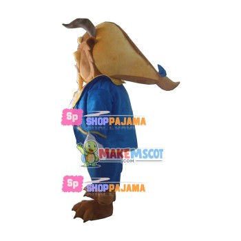 Ugly Prince Of Beast Mascot Costume Ugly Prince Of Beast Mascot Costume