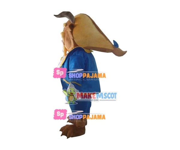 Ugly Prince Of Beast Mascot Costume Ugly Prince Of Beast Mascot Costume