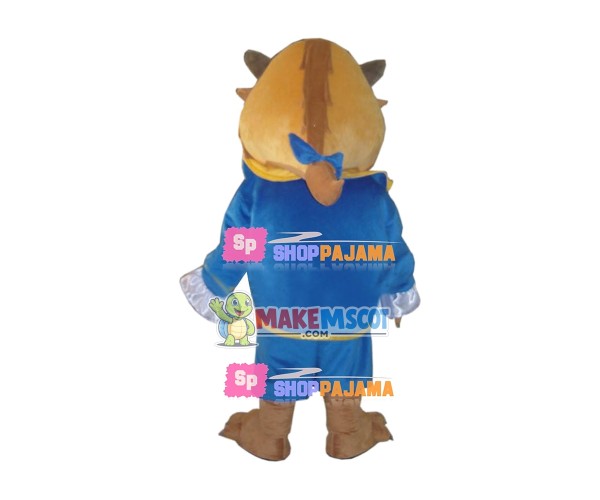Ugly Prince Of Beast Mascot Costume Ugly Prince Of Beast Mascot Costume