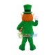 Elf Holding Coin Jar Mascot Costume Elf Holding Coin Jar Mascot Costume