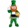 Elf Holding Coin Jar Mascot Costume