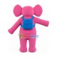 Little Pink Elephant Mascot Costume Little Pink Elephant Mascot Costume