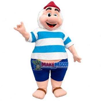 Doctor Dwarf Mascot Cartoon Costume Doctor Dwarf Mascot Cartoon Costume