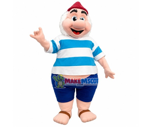 Doctor Dwarf Mascot Cartoon Costume Doctor Dwarf Mascot Cartoon Costume