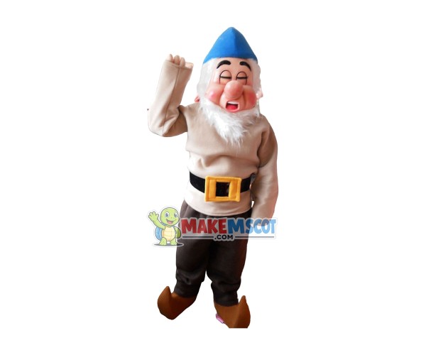 Sneezy Dwarf Mascot Adult Costume Sneezy Dwarf Mascot Adult Costume