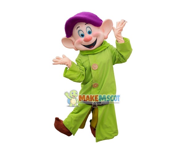 Dopey Dwarf Mascot Adult Costume