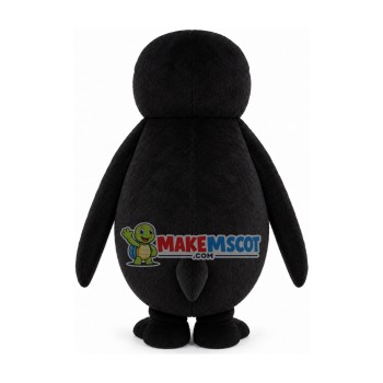 Orange Snow Penguin Mascot Costume Orange Snow Penguin Mascot Costume