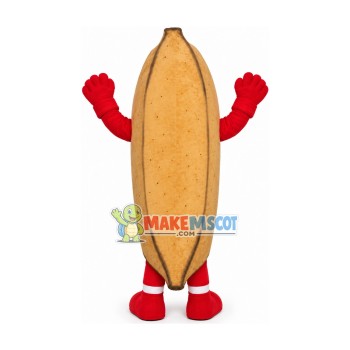 Discolored Banana Mascot Costume